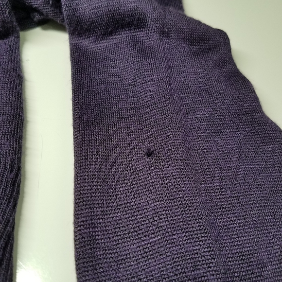 GAP Purple Sheer Button Down Cardigan - Picture 11 of 13